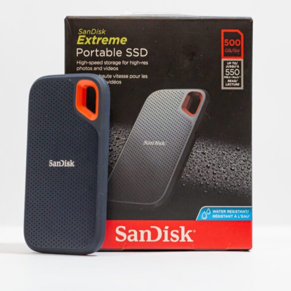 SanDisk Extreme Portable SSD fot. własne