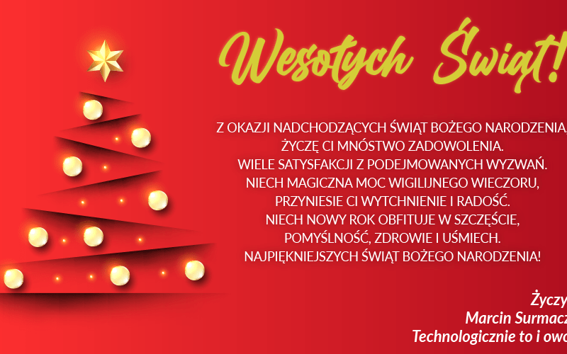 Wesołych Świąt!